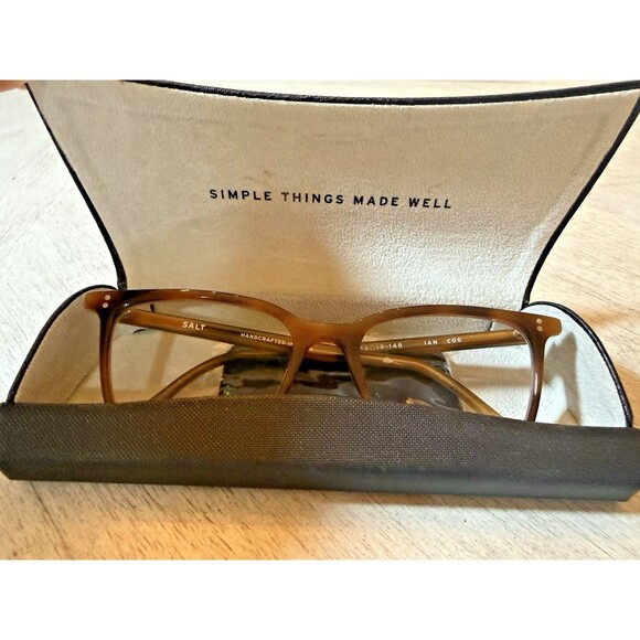 SALT Optics Kelly COG Cat Eye Eyeglasses Brown Tortoise Japan 52-19 Woman Salt. main image 15